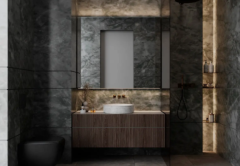PVC Bathroom Wall Panels That Snap in for Quick Renovations